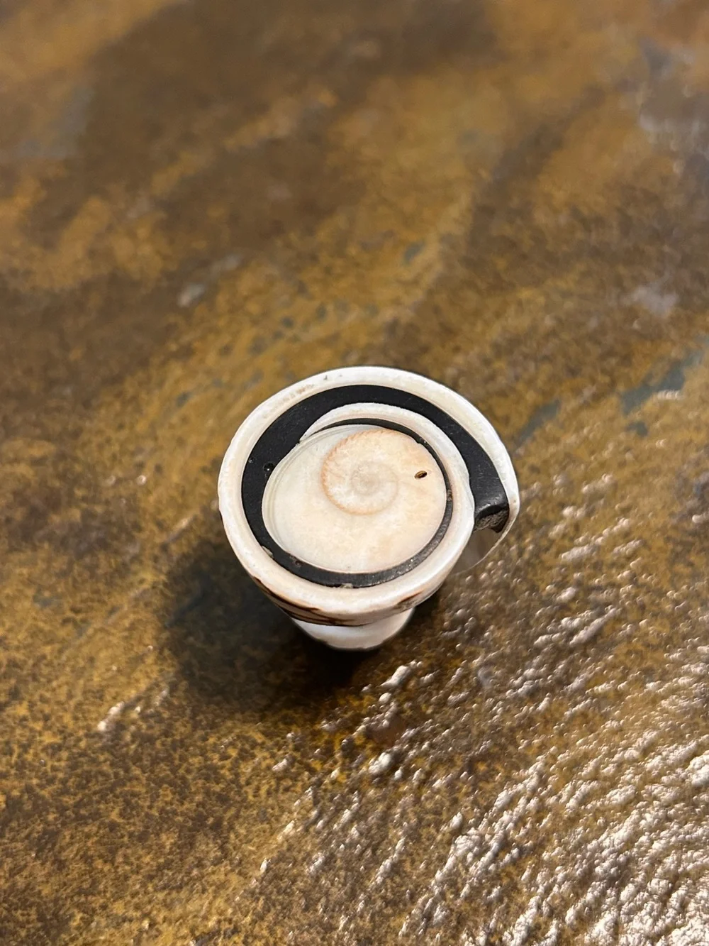 Vintage & Unique Ring - Seashell 🐚 side 8